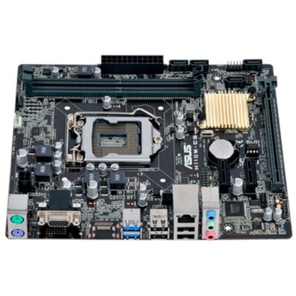 Placa Mãe Asus H110MCS/BR DDR4 VGA LGA1151 6ª e 7ª Geração Placa Mãe