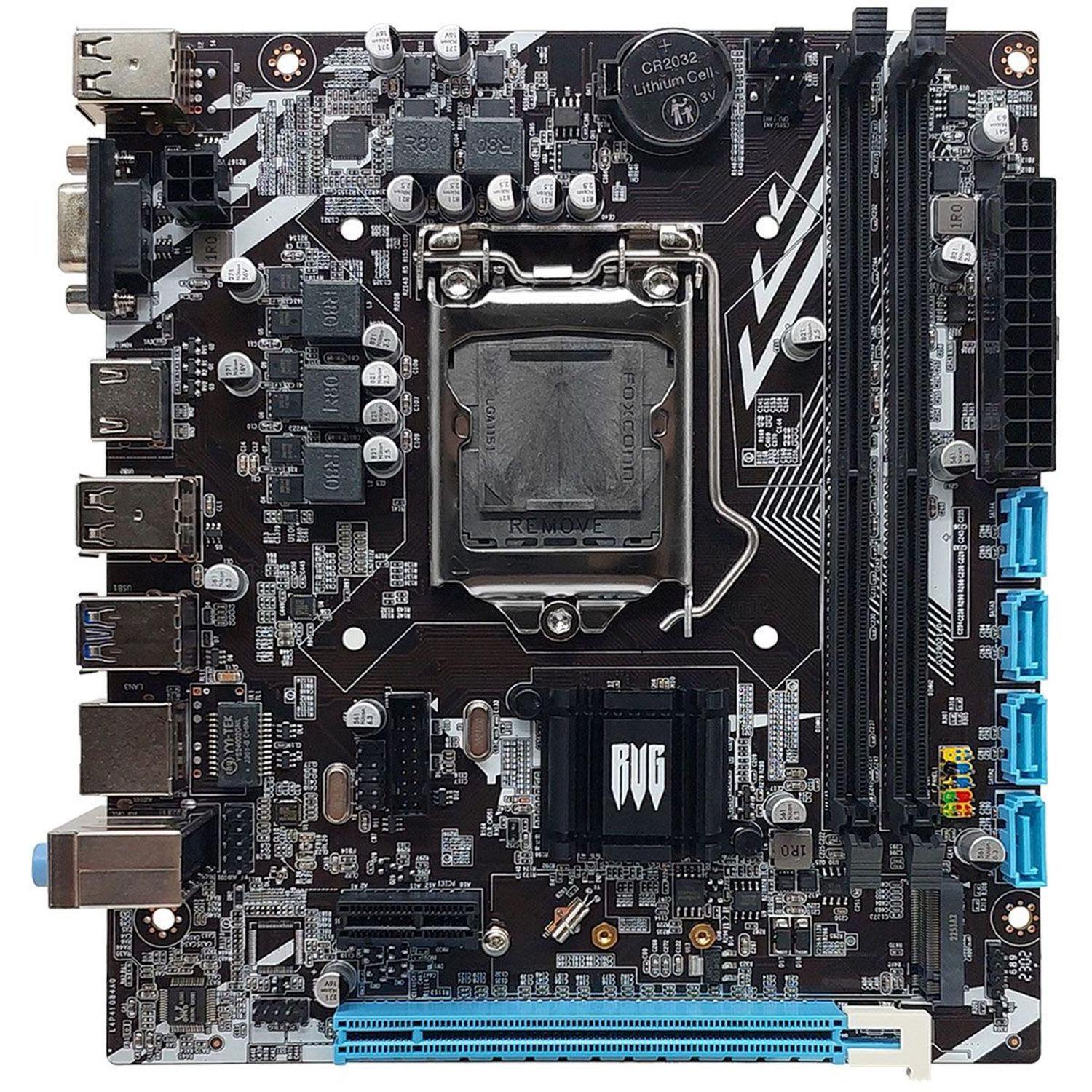 Placa Mãe KNUP Revenger G-H110, Intel 6/7ª Geração, DDR4, M Placa Mãe KNUP Revenger G-H110, Intel 6/7ª Geração, DDR4, M
