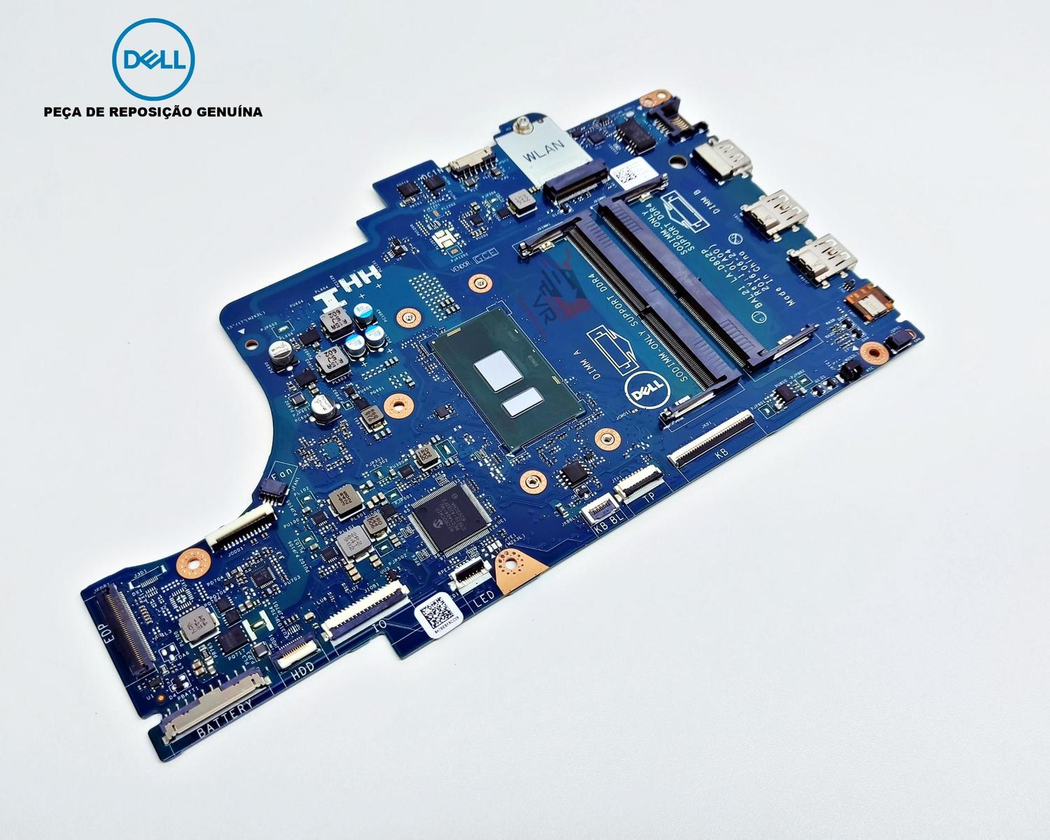 PLACA MÃE NOTEBOOK DELL INSPIRON 5567 5767 P66F LA-D802P I5 PLACA MÃE NOTEBOOK DELL INSPIRON 5567 5767 P66F LA-D802P I5