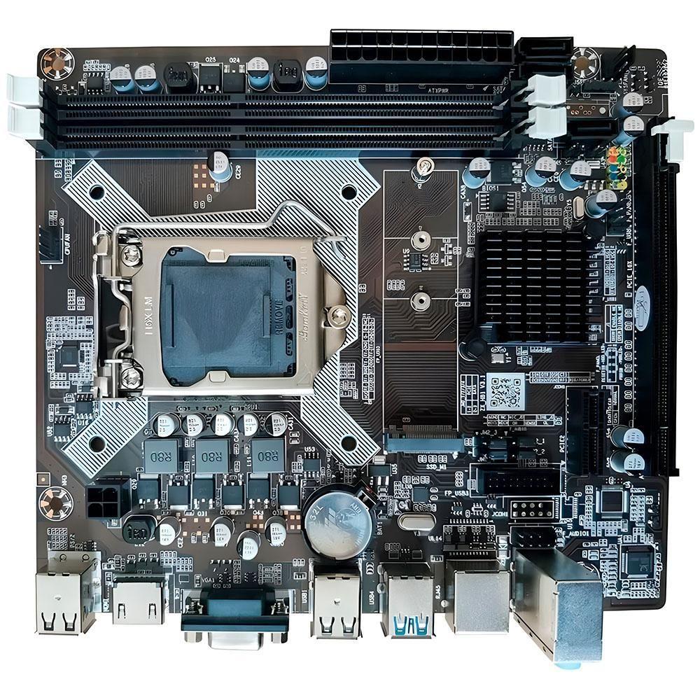 安いそれに目立つ Placa Mãe Soquete 1150 H81 Ddr3,M2, Pci Express, Goldentec その他