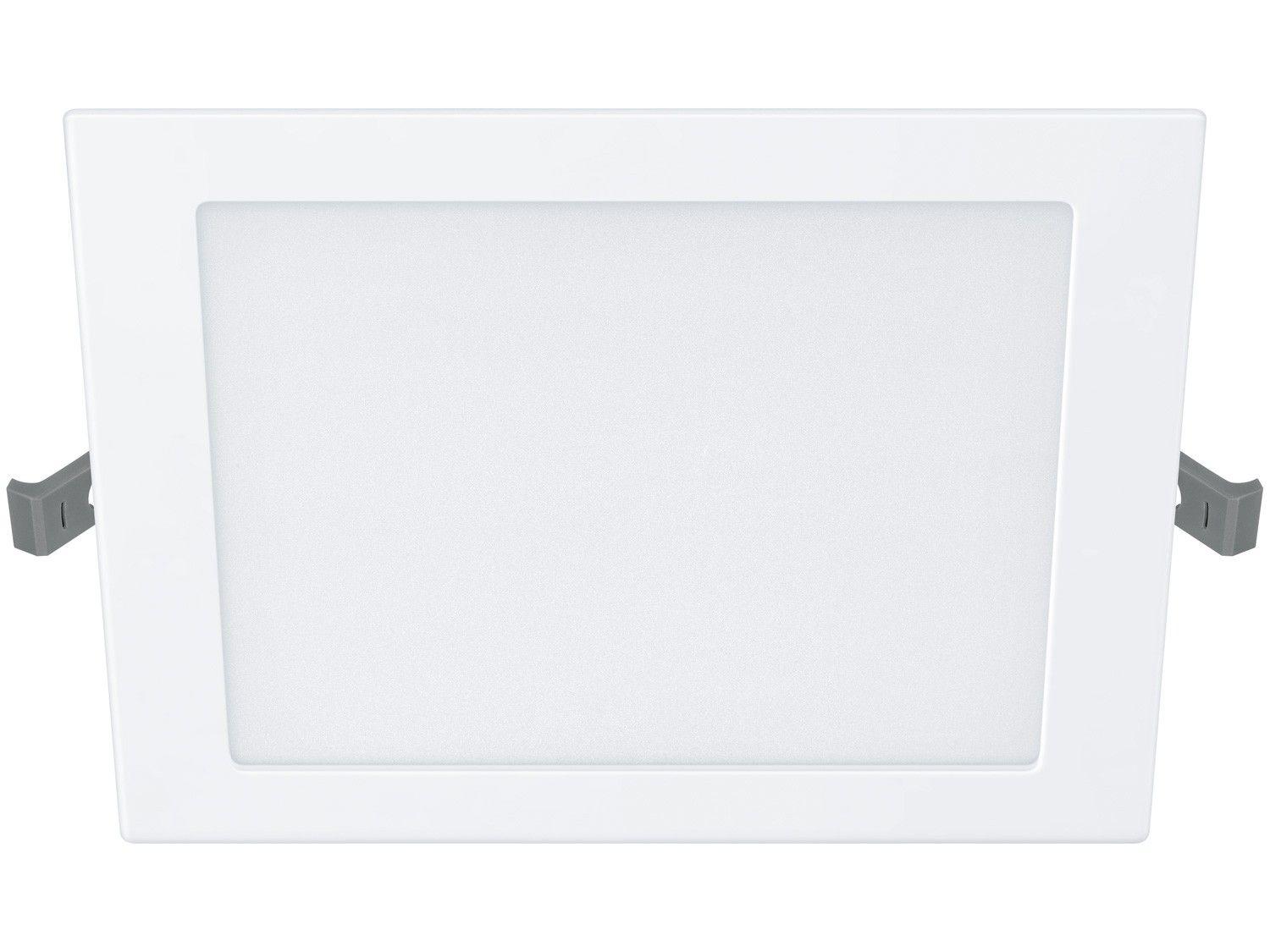 Plafon de Sobrepor Quadrado Branco