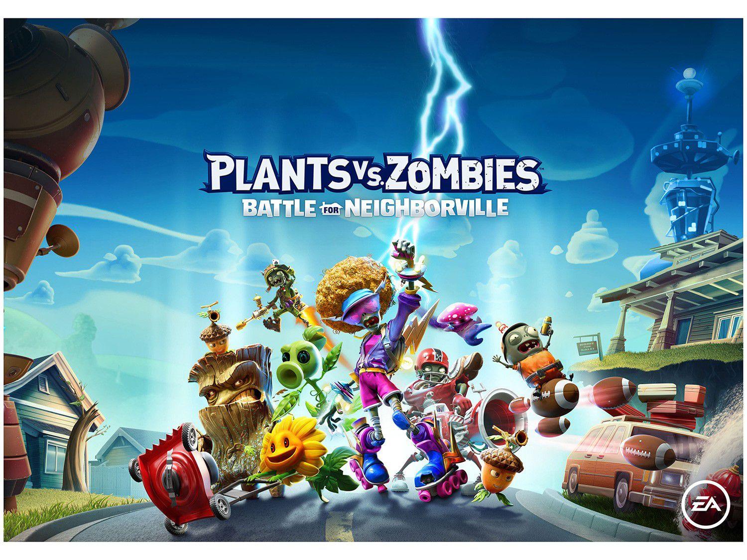 Jogo PS4 Plants Vs. Zombies Battle for Neighborville