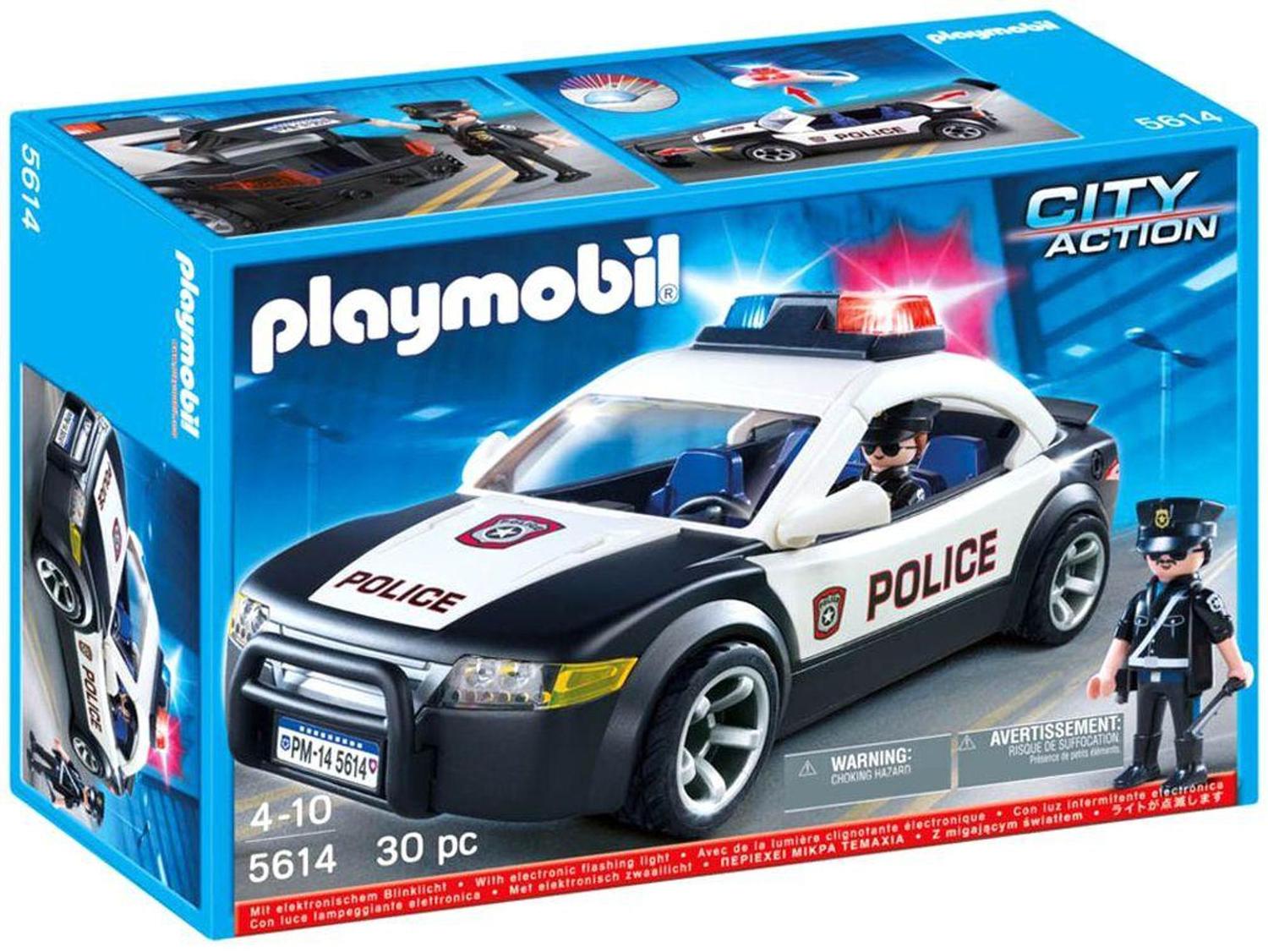Playmobil City Action Carro de Polícia 30 Peças - Sunny - Brinquedos de ...