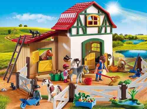 Playmobil Country Fazendinha com Pôneis - Sunny - Brinquedos de Montar ...
