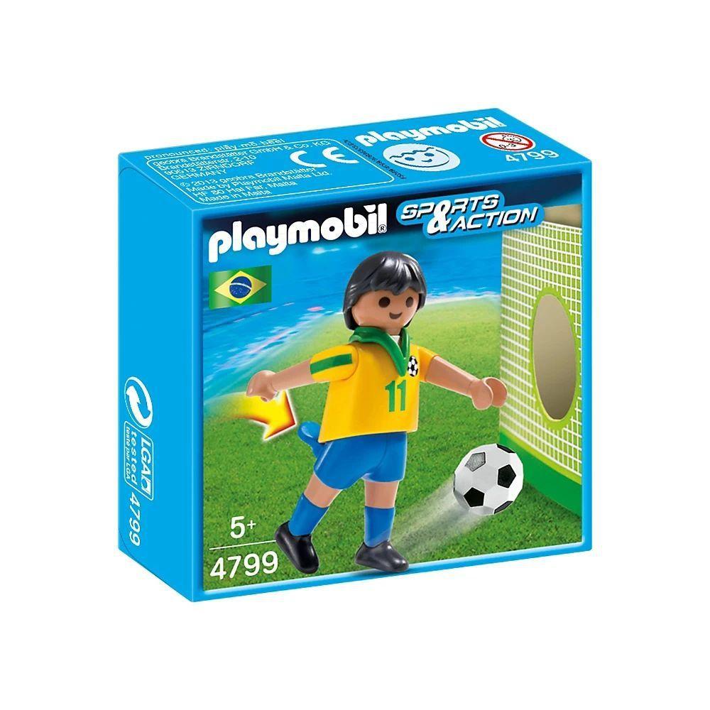 Playmobil Jogador Brasil - Sunny 4799 - Brinquedos de Montar