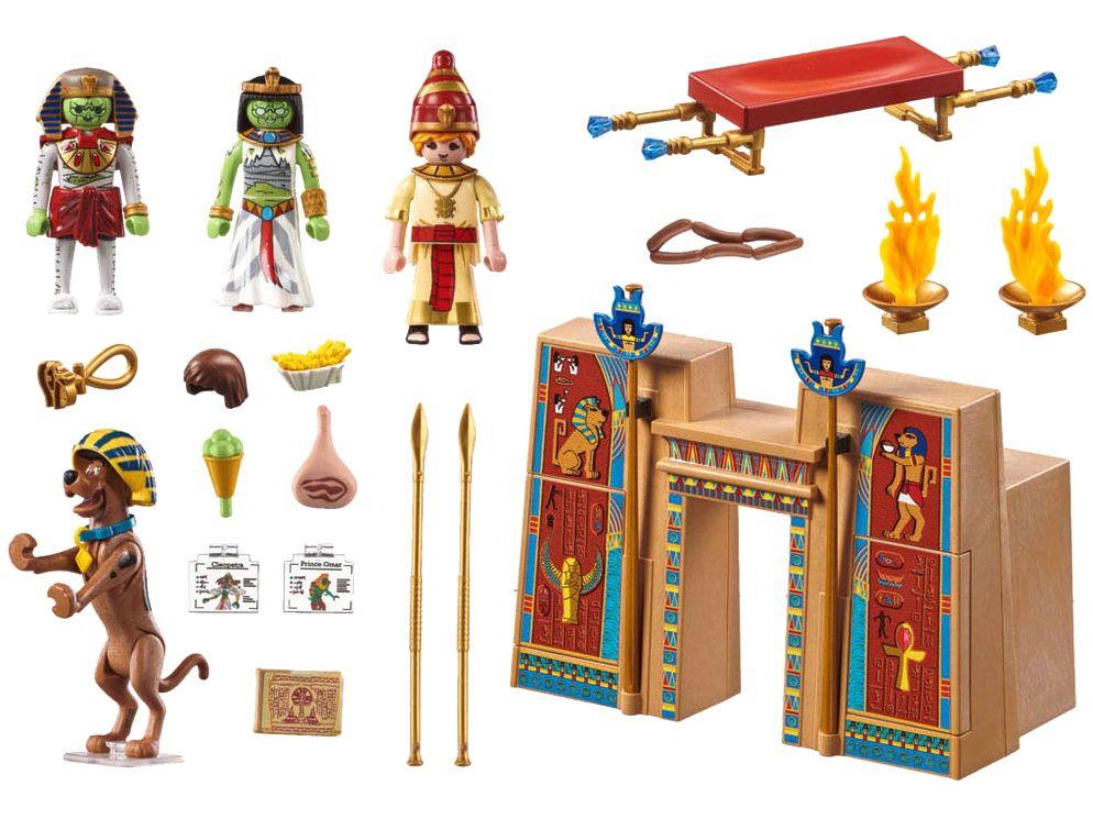 Playmobil Scooby-Doo! Aventura no Egito 71 Peças