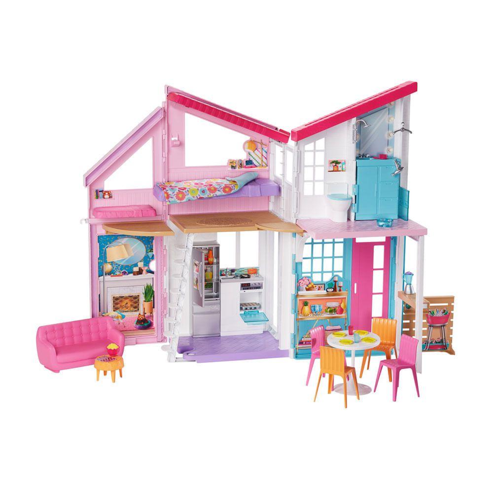 Playset Barbie - 90 Cm - Casa Barbie - Casa Malibu Mattel - Playsets - Magazine Luiza