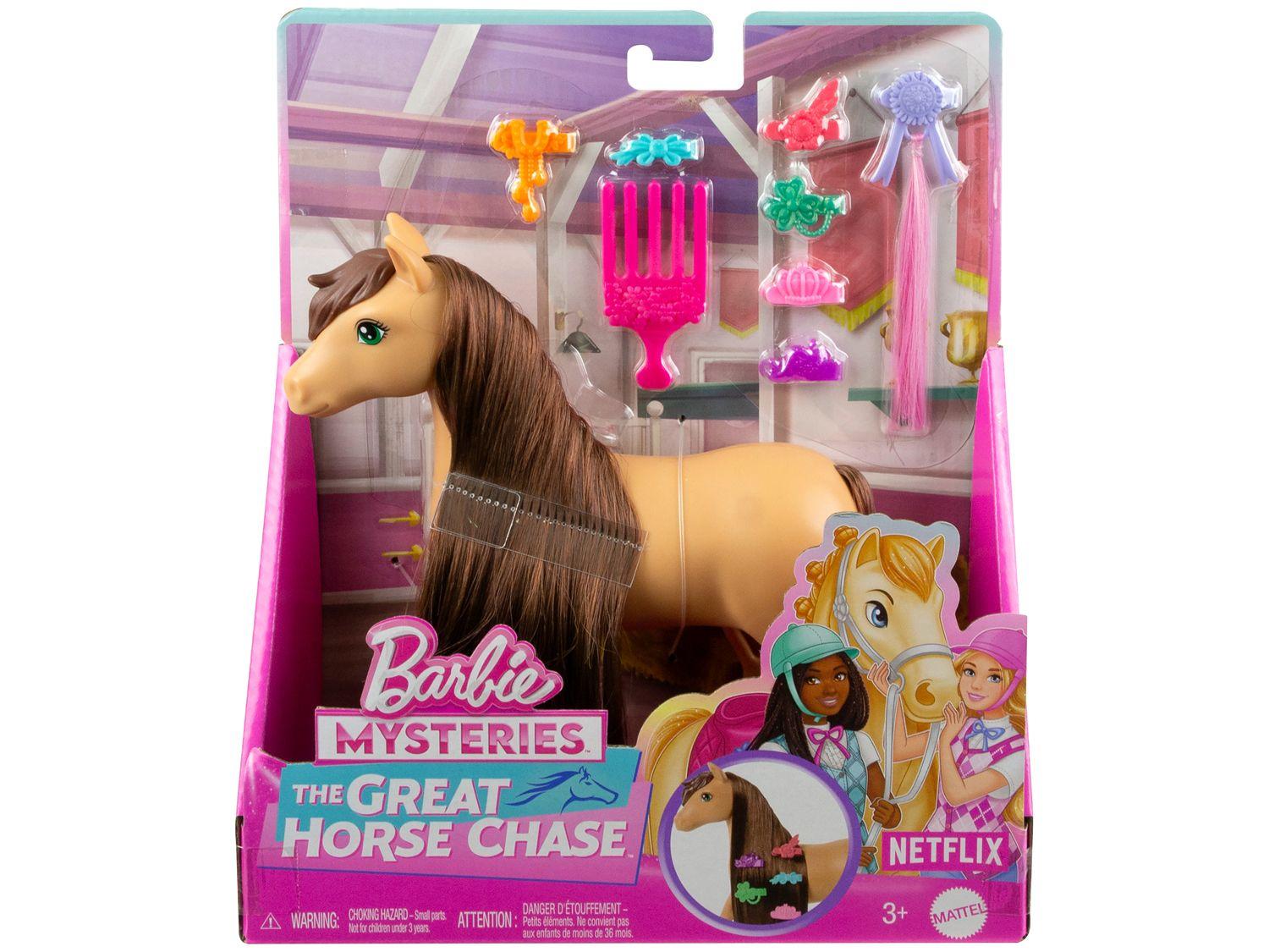 Playset Barbie Detetive A Grande Corrida de Cavalo
