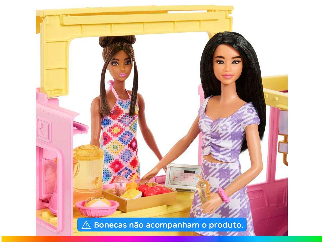 Playset Barbie Profissões Caminhão de Limonada