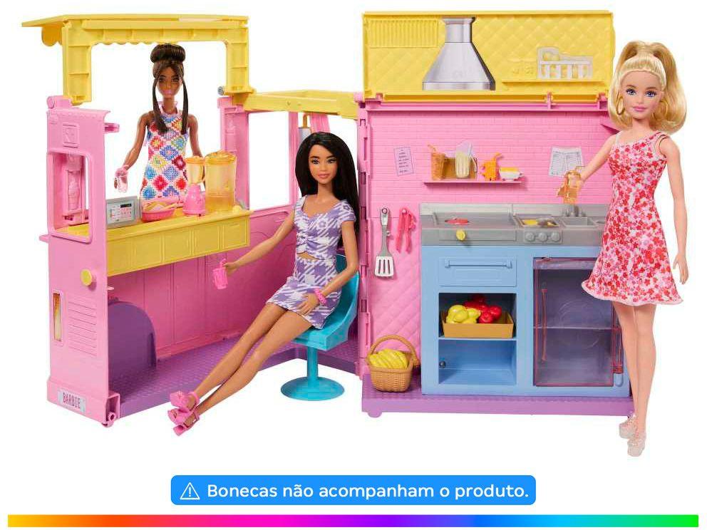 Playset Barbie Profissões Caminhão de Limonada