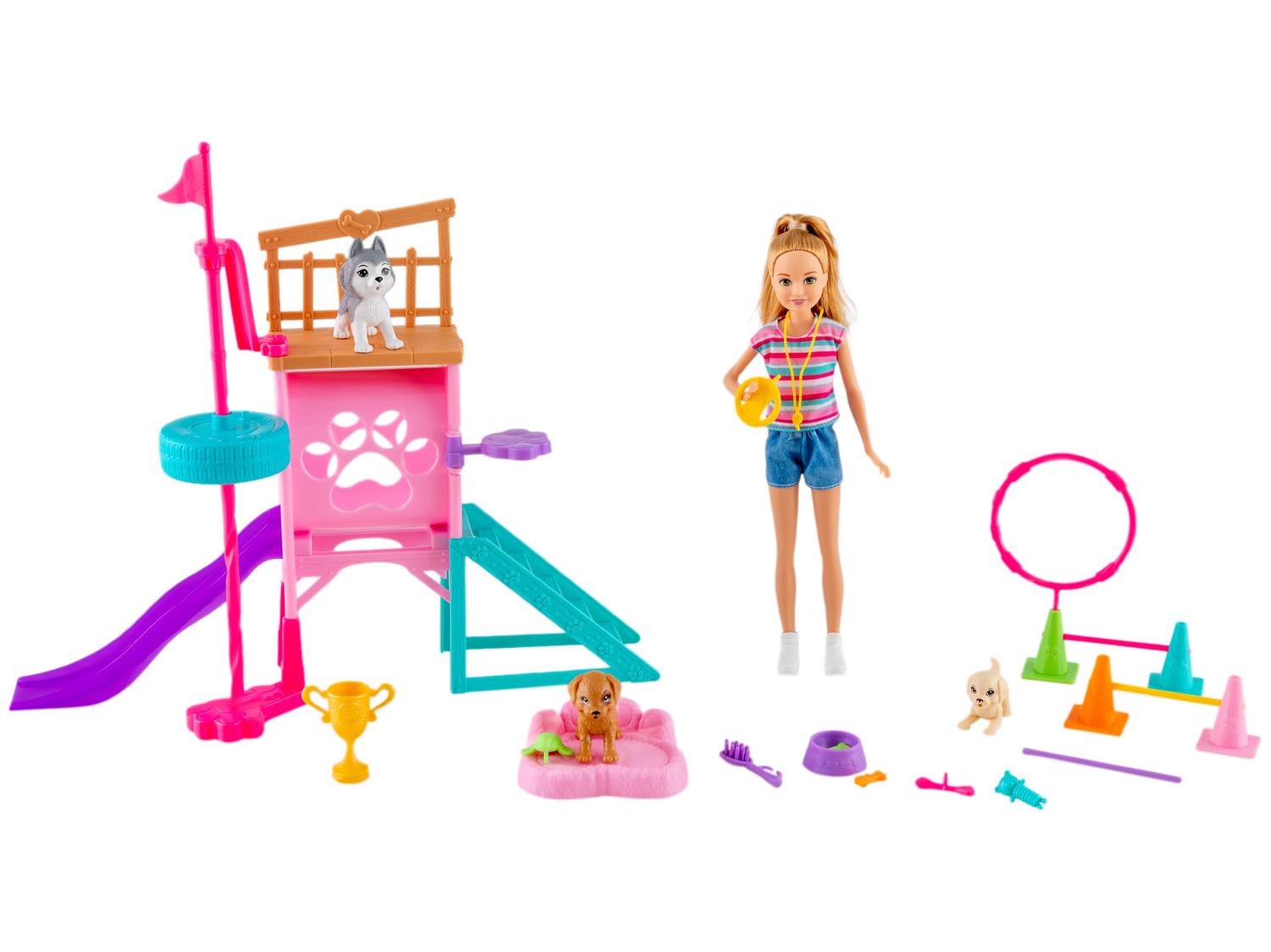 Playset Barbie Treinadora de Cachorrinhos Mattel