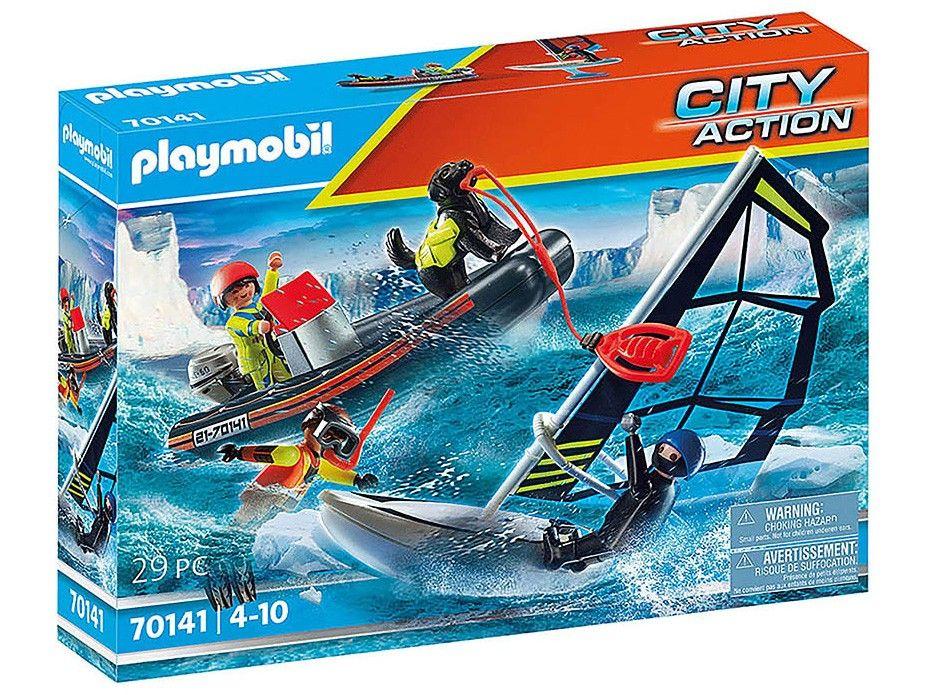 Playset City Action Resgate na Água com Cachorro