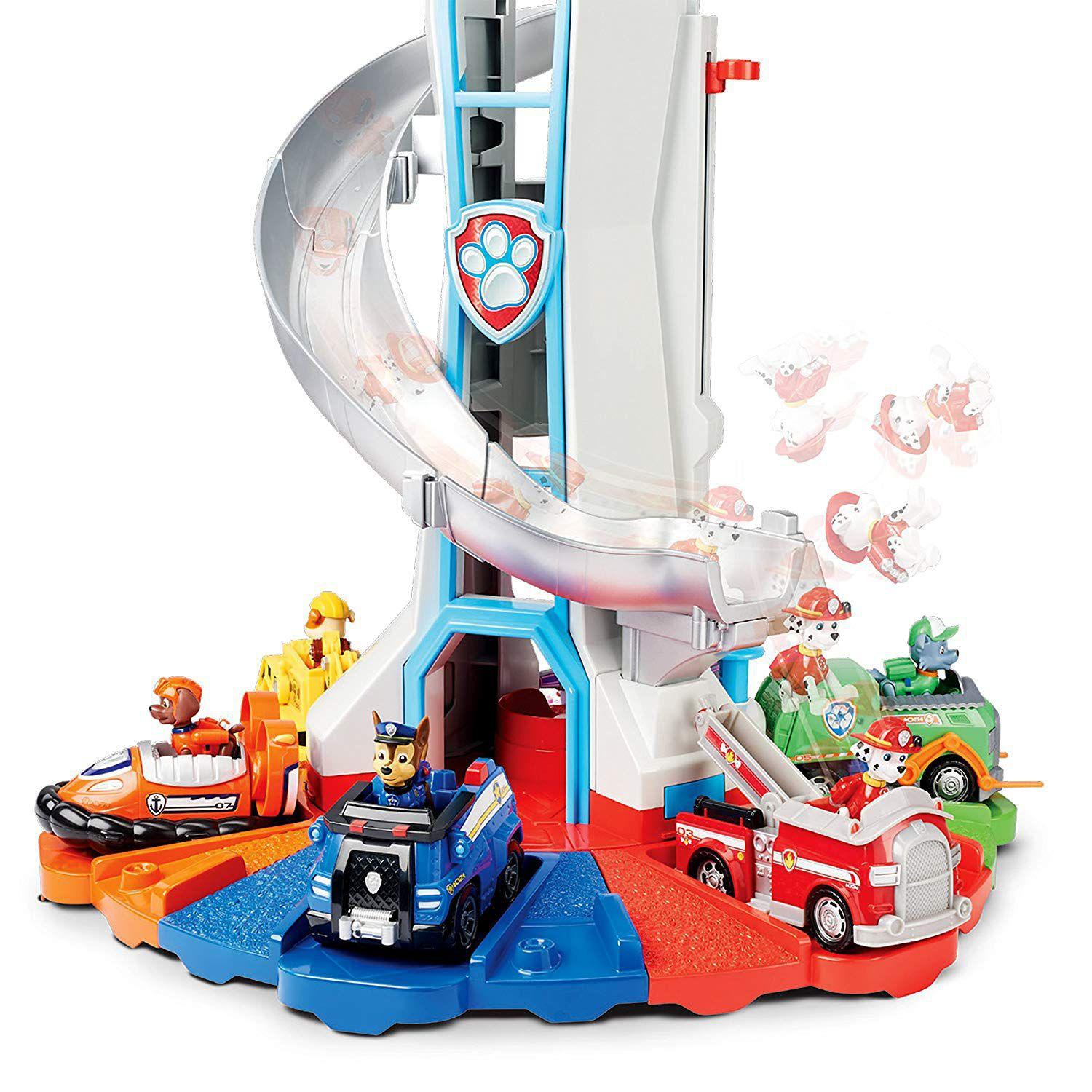 Playset e Figura - Patrulha Canina - Mega Central de Comando - 80Cm ...