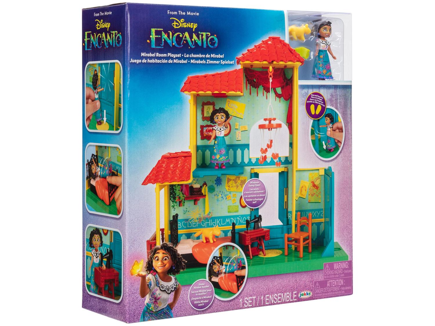 Playset Encanto Mirabel e seu Quarto Candide