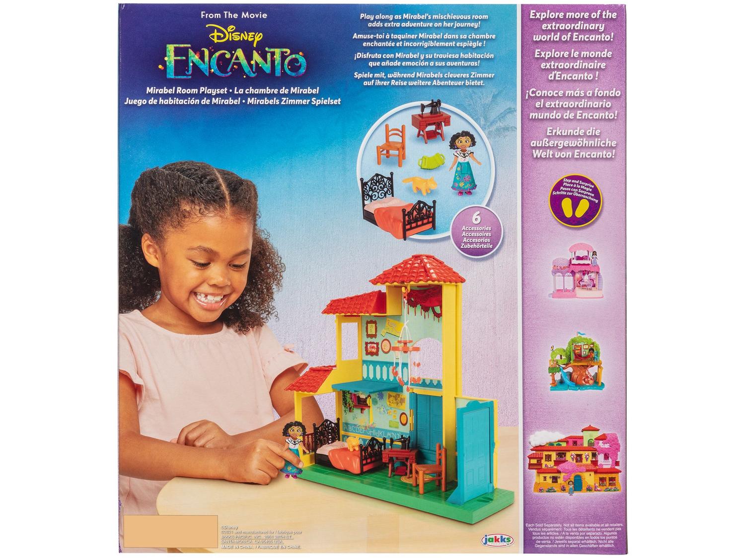 Playset Encanto Mirabel e seu Quarto Candide