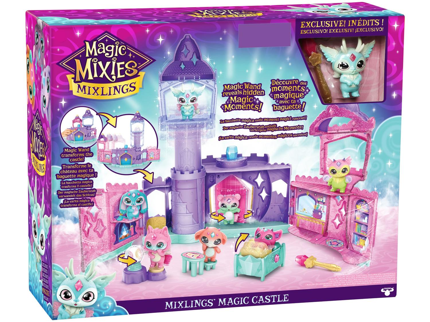 Playset Magic Mixies Mixlings Castelo Mágico