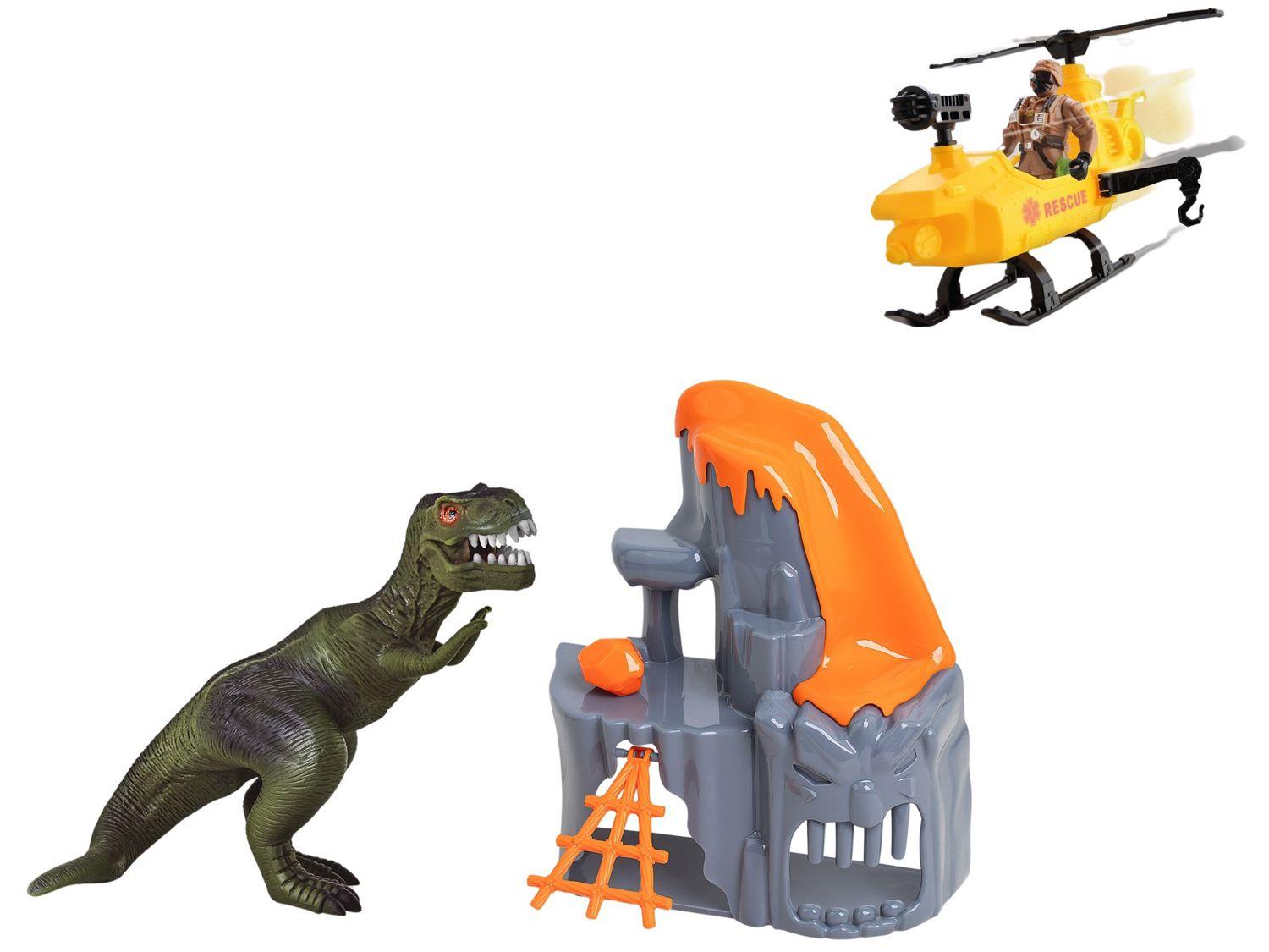 Playset Militar Rex Scape Run Samba Toys 4 Peças