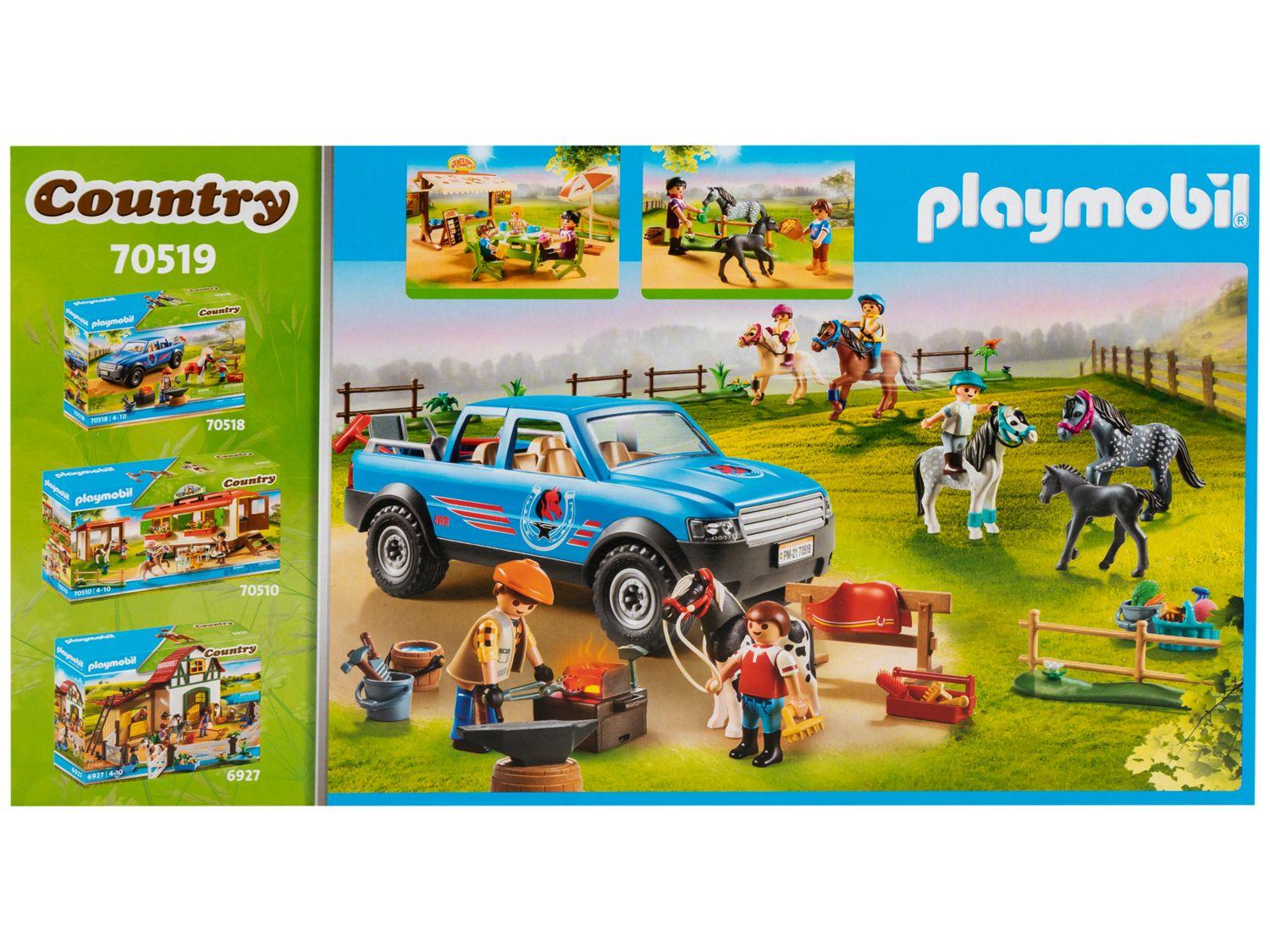 Playset Playmobil Fazenda Café Pátio dos Pôneis