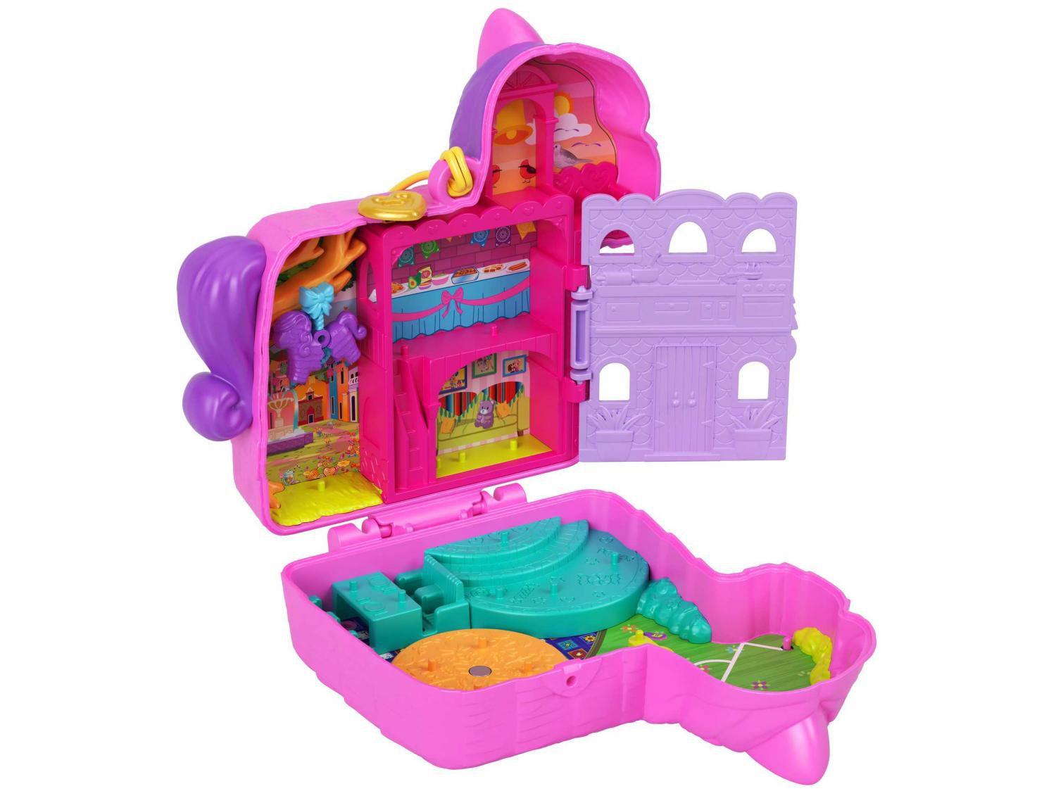 Polly Pocket Conjunto de Brinquedo Festa de Pinhata