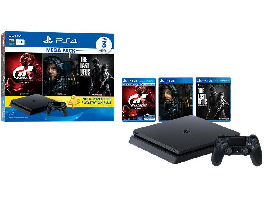 Magazine Luiza - Olha essa oferta!!! PS4 com 4 jogosno preço mais top  ainda!!! 18X R$ 109,90 no Cartão Luiza!!! R$ 1.979,00 a vista So amanhã!!!