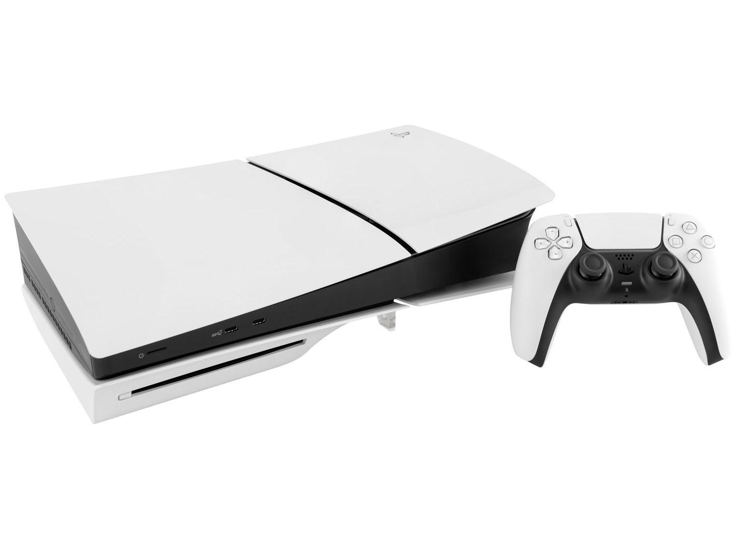 PlayStation 5 Slim 2024 1TB 1 Controle Branco Sony