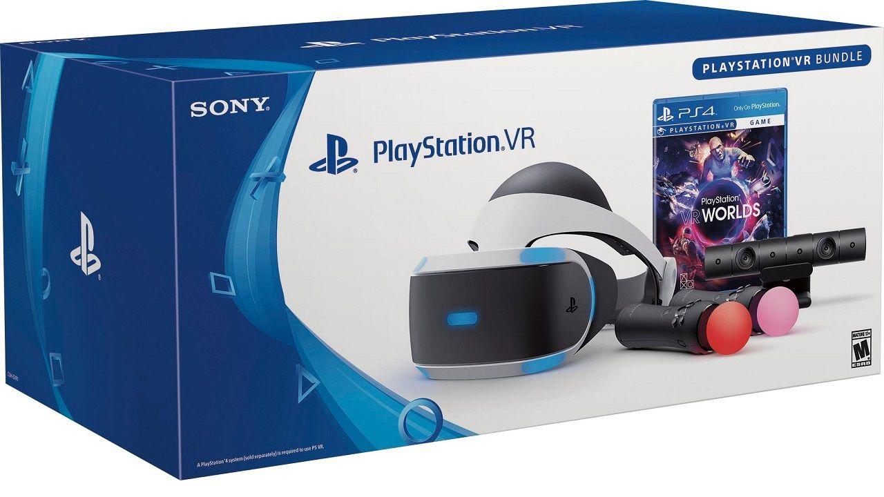 送料無料◆2024新品 Playstation Sony - Ps4 Vr Oculos Worlds Bundle Vr PS4本体