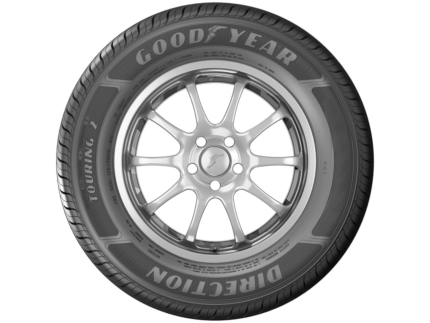 Pneu Aro 14” 175/70R14 Goodyear 88T Touring Direction 2