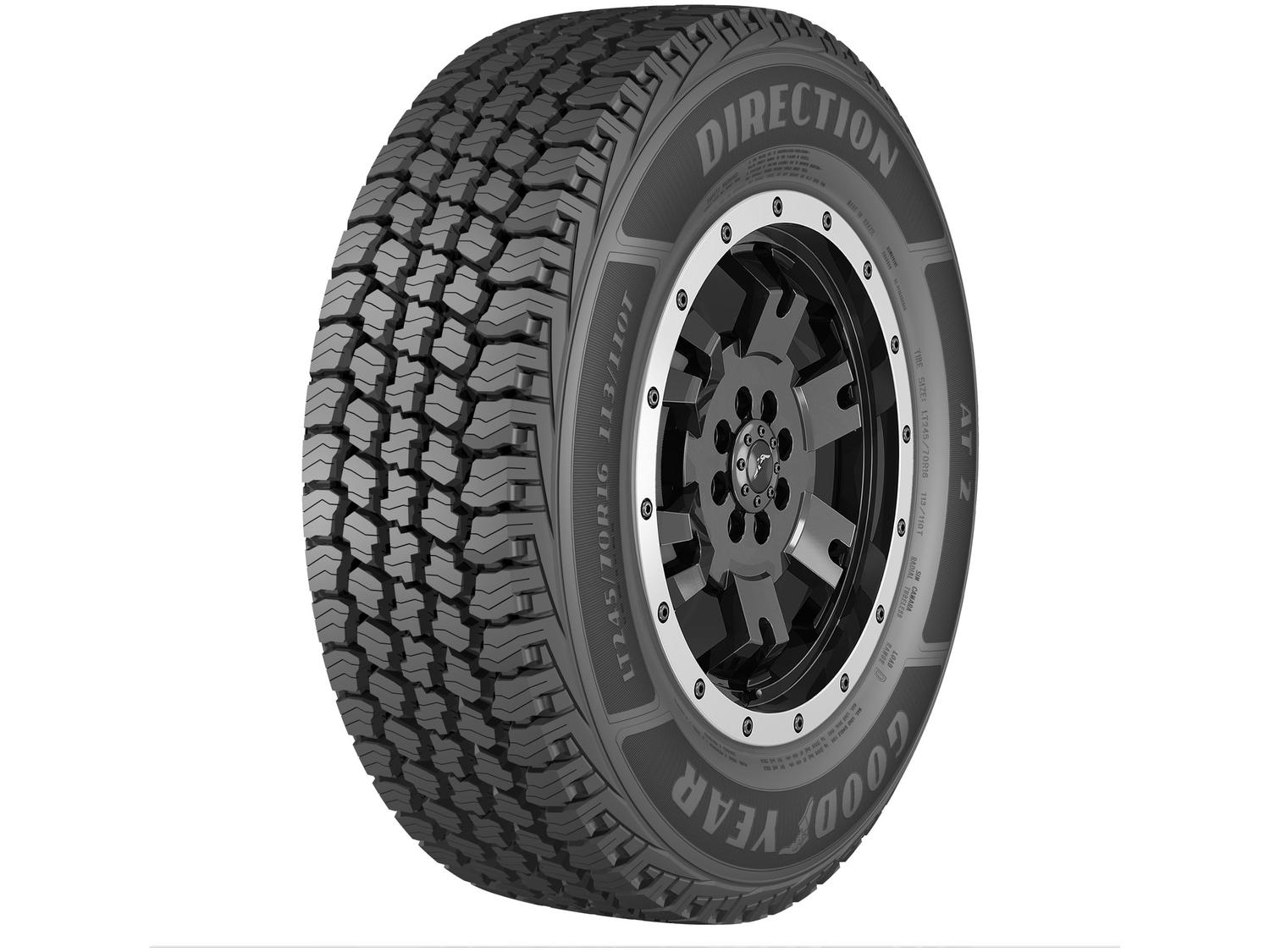 Pneu Aro 16” 245/70R16 Goodyear 113/110T Direction 2 AT