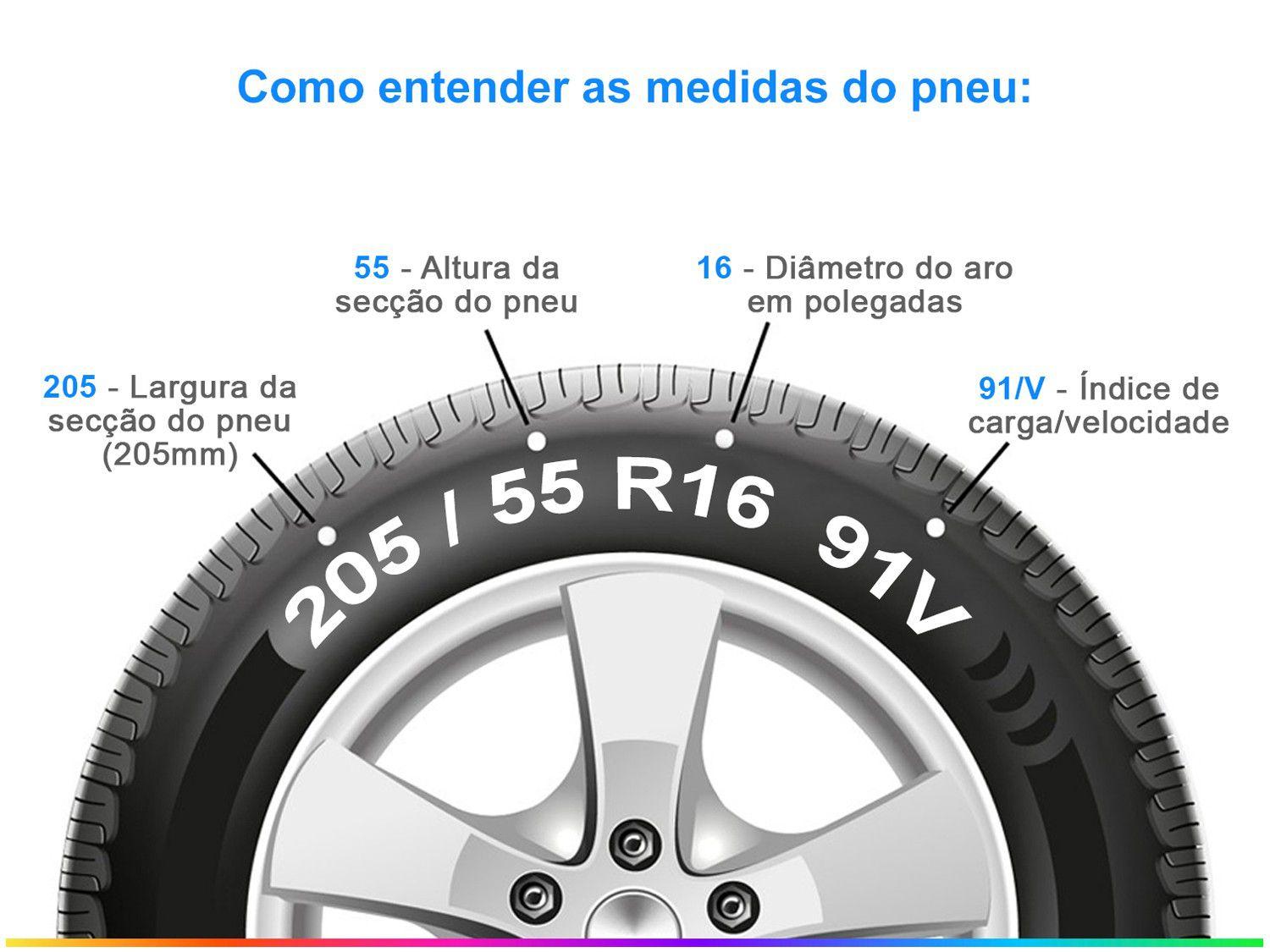 Pneu Aro 16” Pirelli 205/55R16 91V Cinturato P7 Pneus Magazine