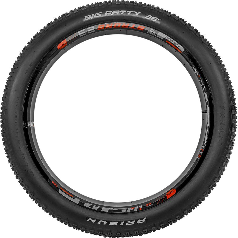 Par de Aro 26 MTB Para Disco Vzan Vmaxx LT 36 Furos Preto