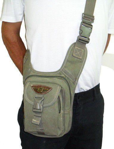 bolsagit olive green sling bolsa