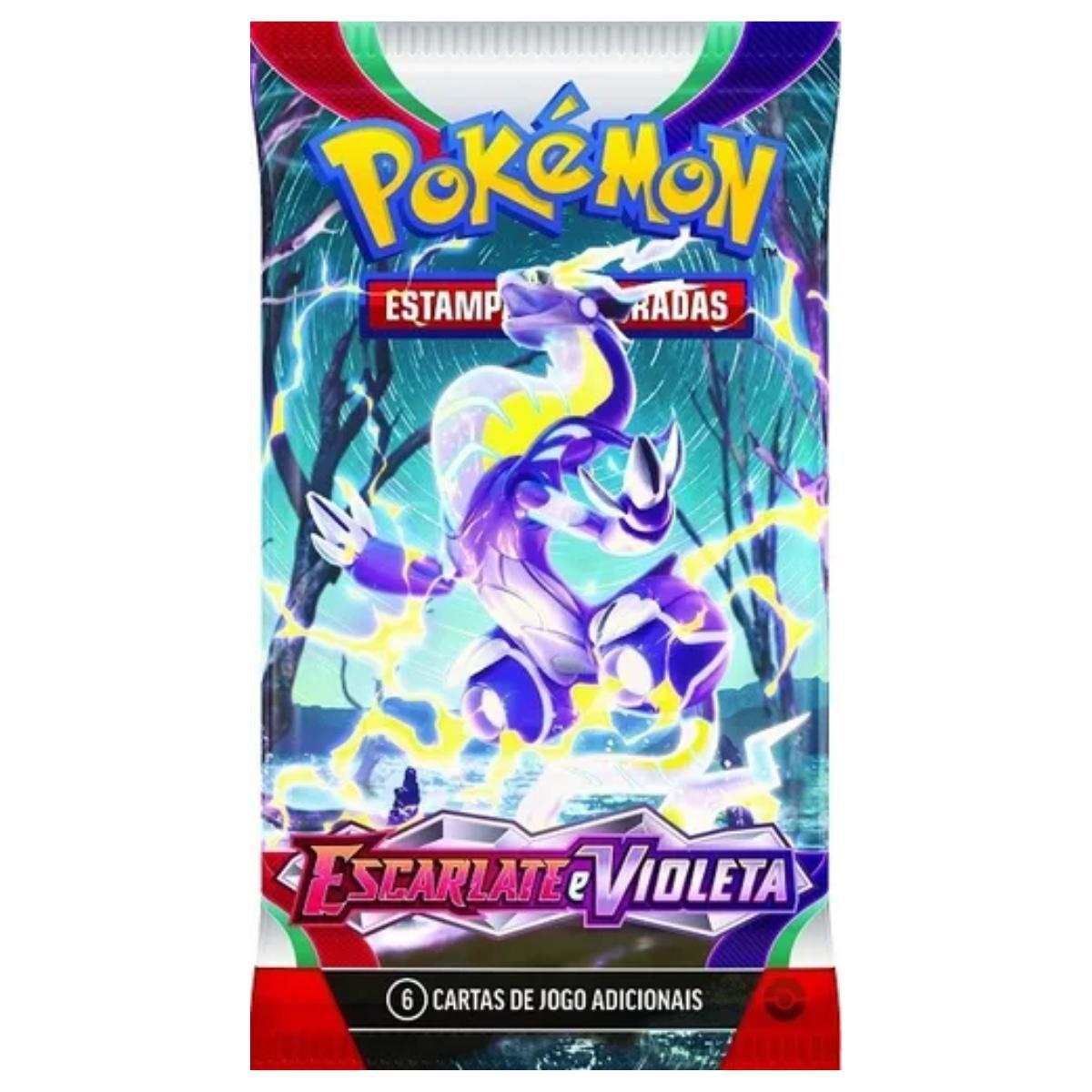 Box Booster Pokémon Copag Escarlate e Violeta 36 Pacotes