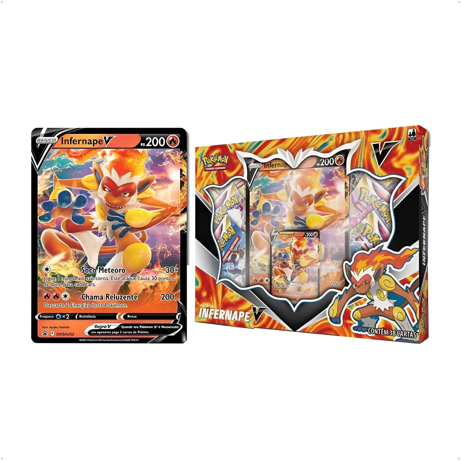 Pokemon Tcg Box Deoxys Ou Zeraora Vmax E V-astro Deck Copag