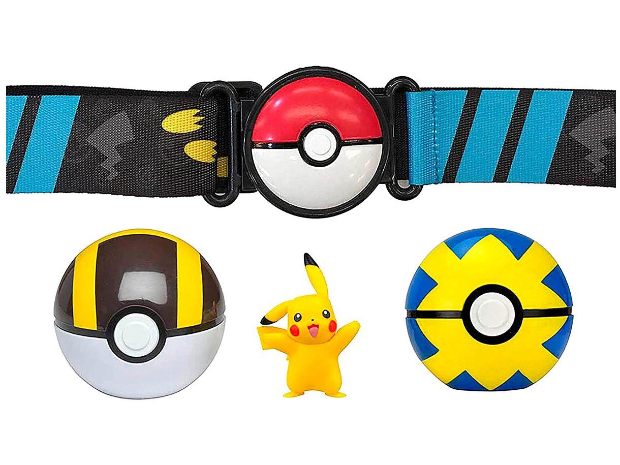 Pokémon Cinto com Pokebola Pikachu 