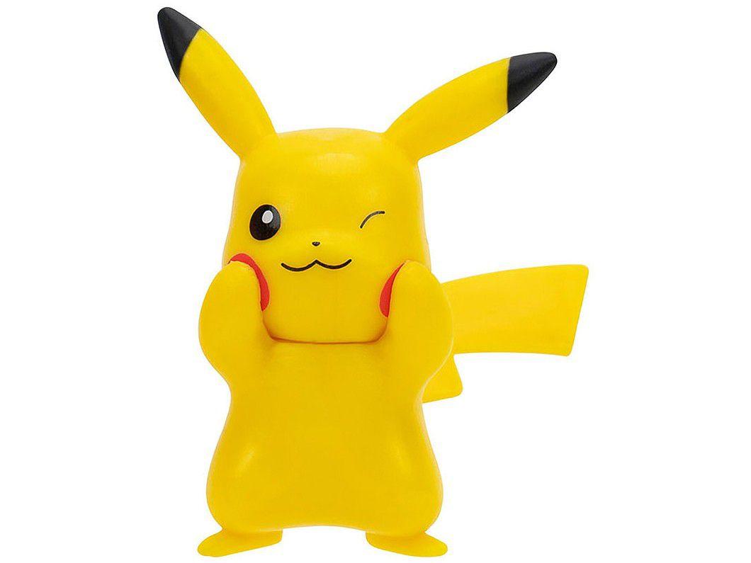 Boneco Pokémon Pikachu Articulado Brinquedo Action Figure em