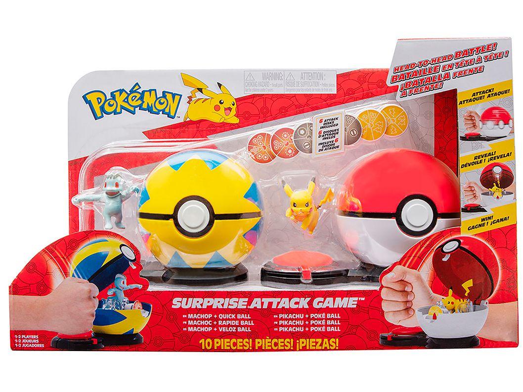 Bonecos Pokémon Colecionáveis com Pokébola