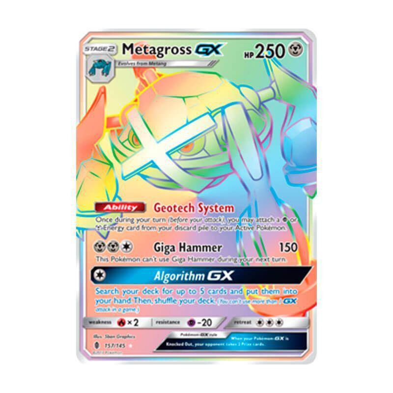 Pokemon Tcg Metagross Gx 157 145 Sm2 Guardioes Ascendentes Pokemon Company No Magalu Magazine Luiza