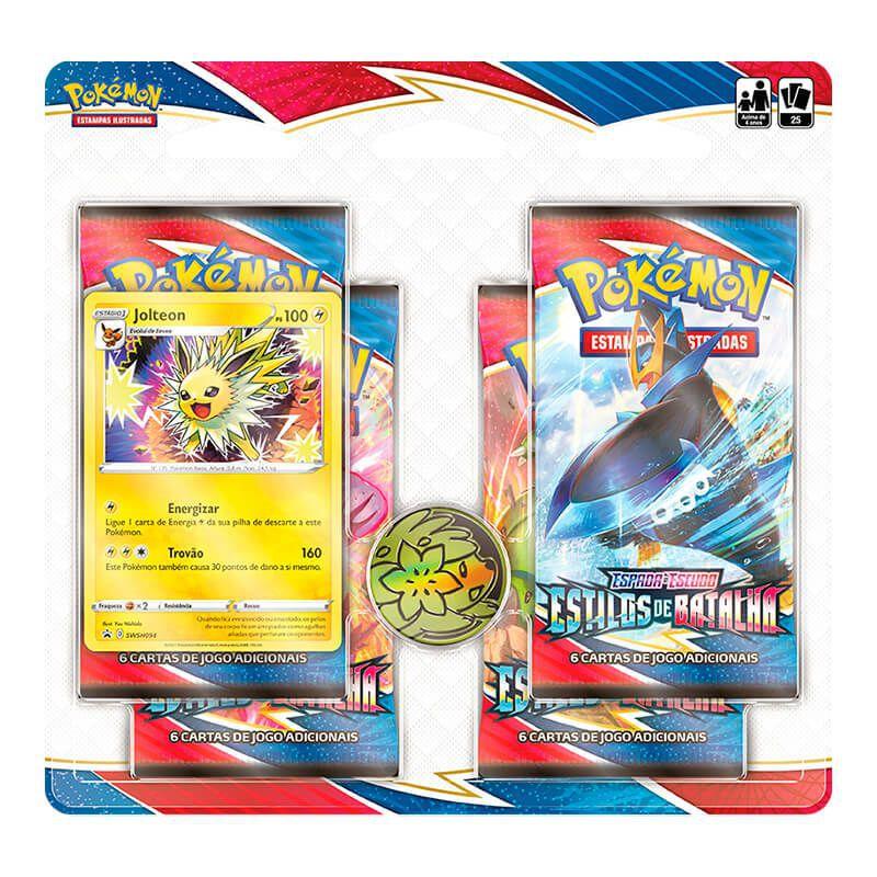 Pokemon Tcg Quad Pack Swsh5 Estilos De Batalha Jolteon Pokemon Company Deck De Cartas Magazine Luiza