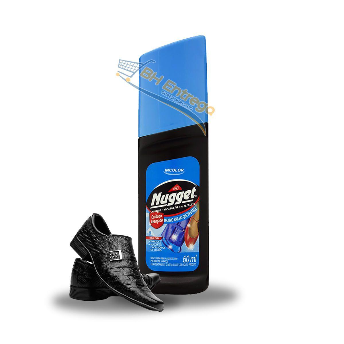 nugget incolor para couro