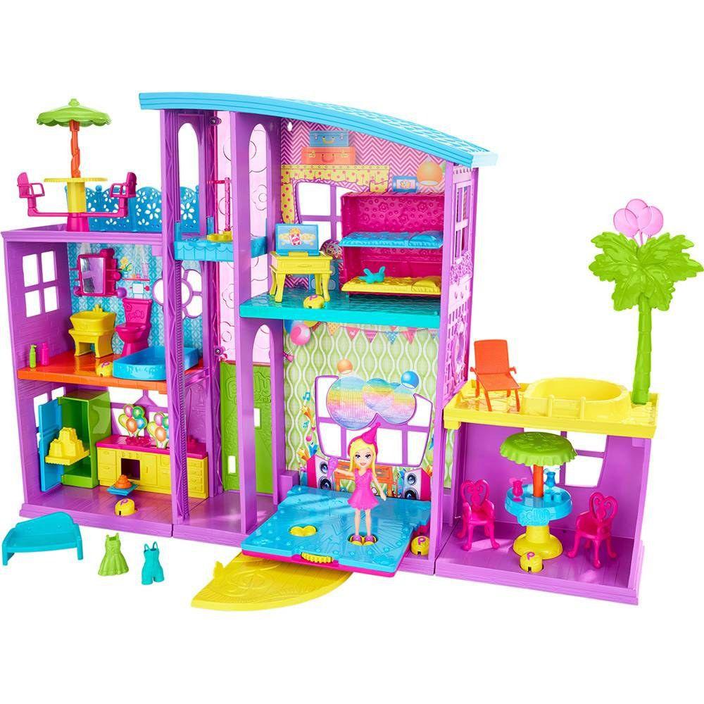 Polly Mega Casa de Surpresas - Mattel - Bonecas - Magazine Luiza