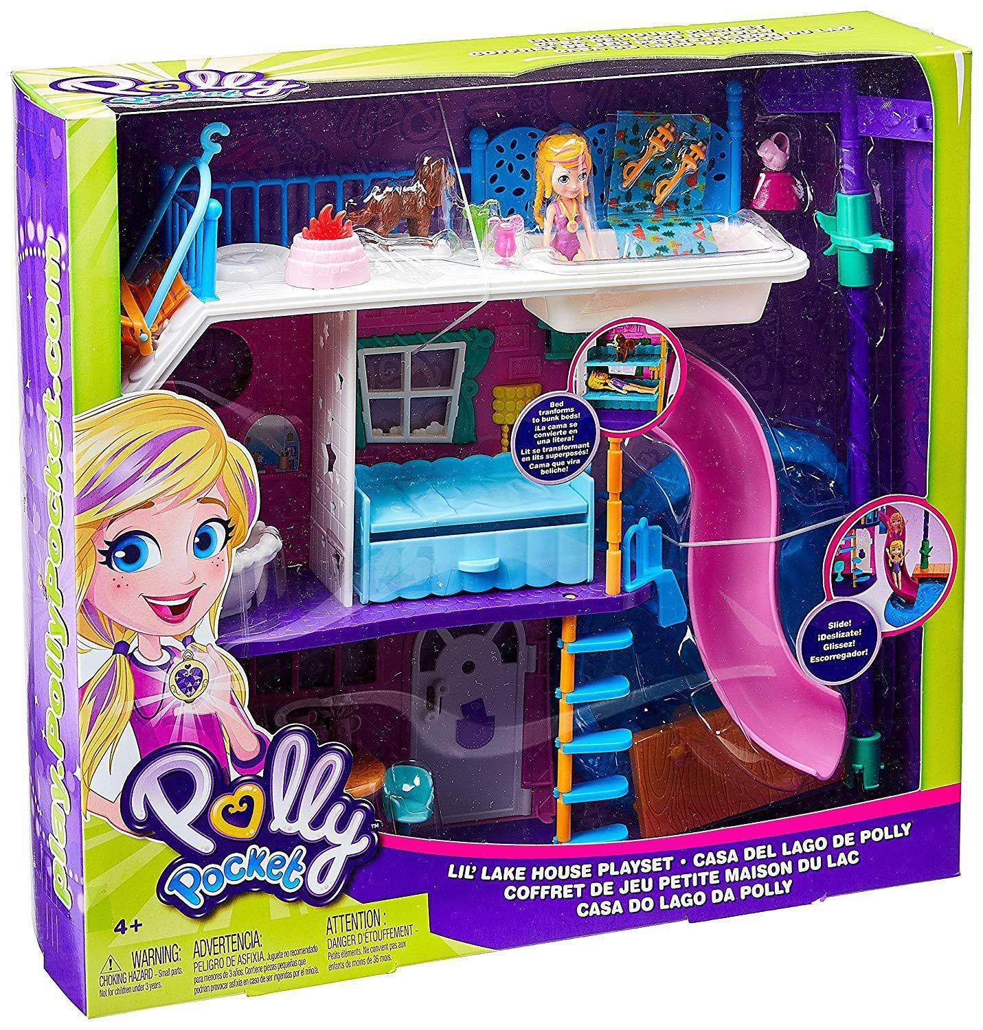 Toy La Casita De Polly Pocket La Casa Del Lago Polly Pocket Polly