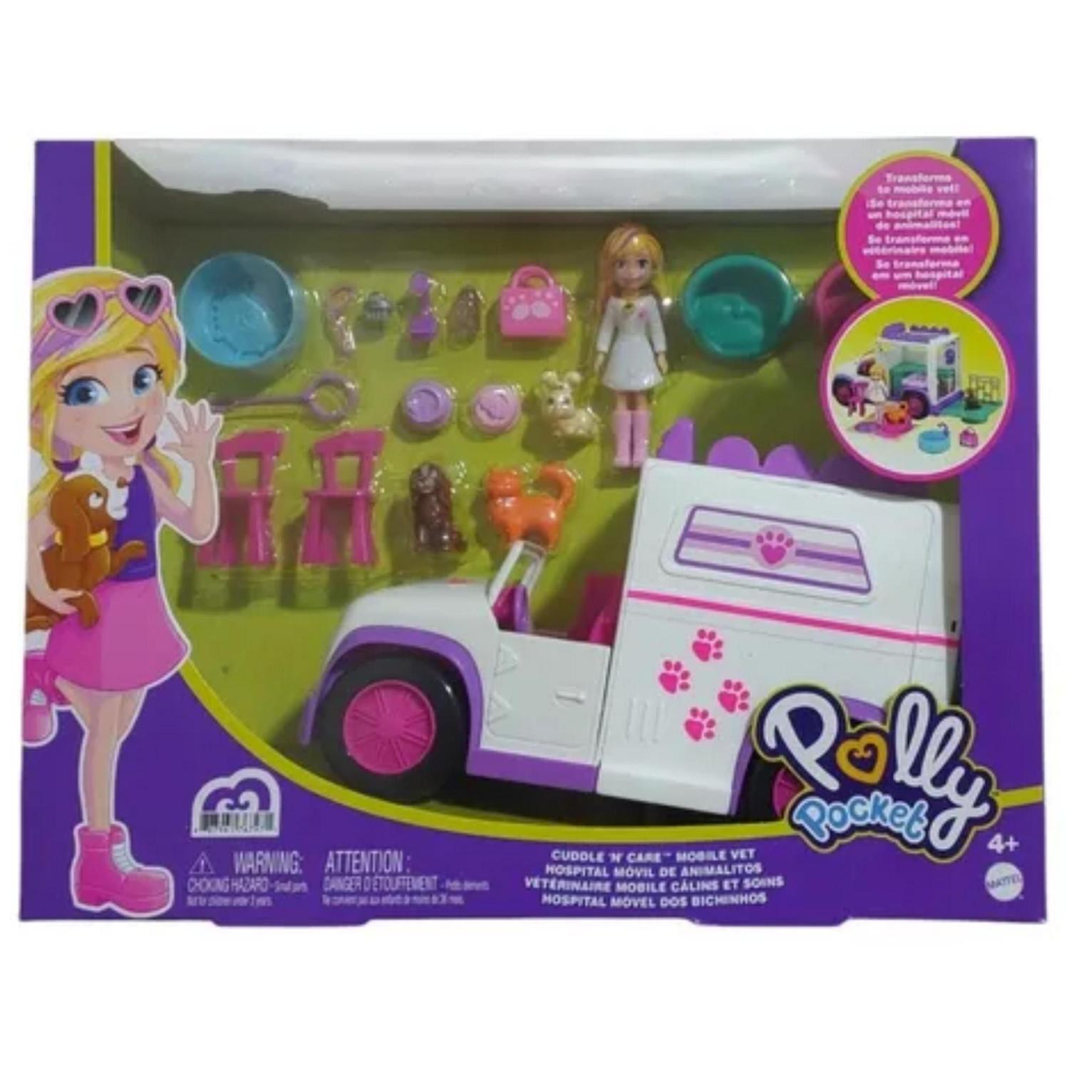 Pocket Hospital Movil La Veterinaria De Polly Pocket Polly Pocket