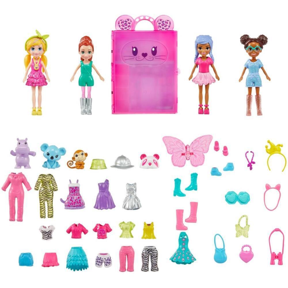 Mattel Ropa De Polly Pocket Para NiÃ±as Polly Pocket Tour Bus