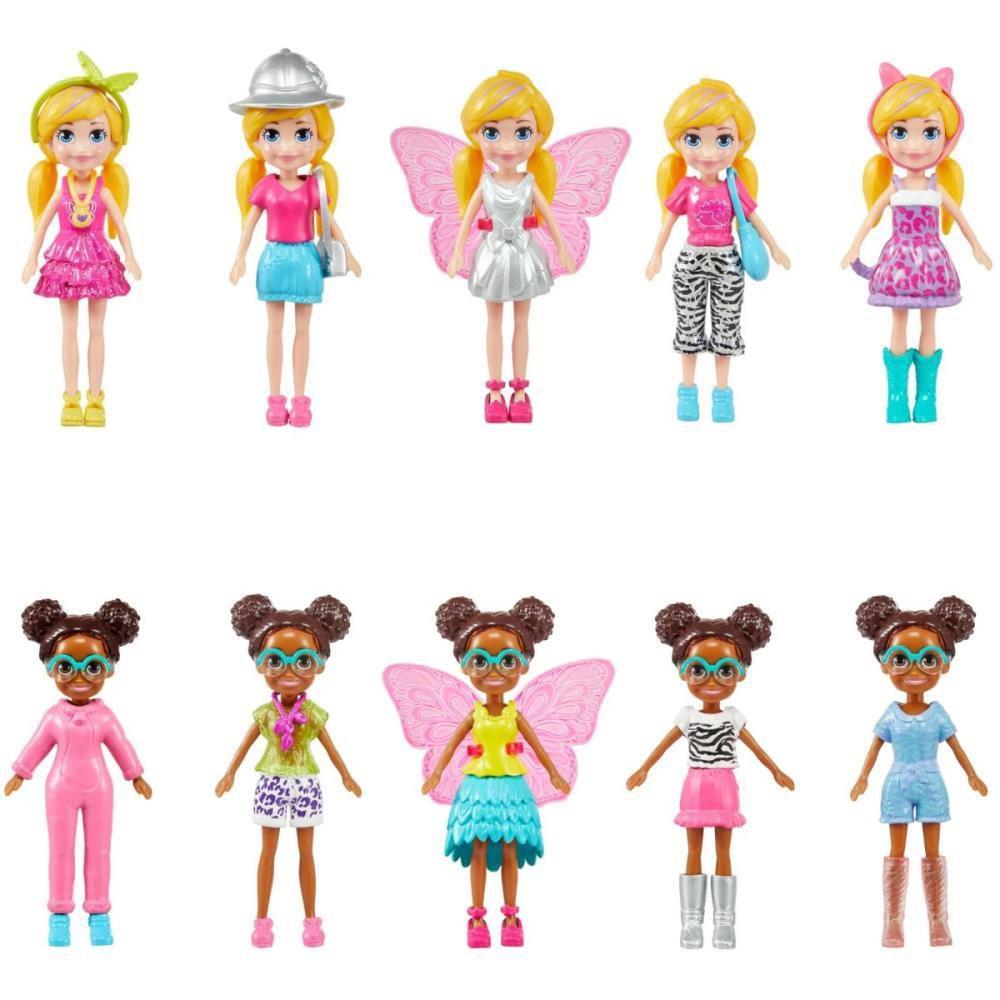 Polly Pocket Super Closet de Bichinhos Luxo STYLIN Safari Fashion Collection com 50 Pecas Mattel Playsets Magazine Luiza