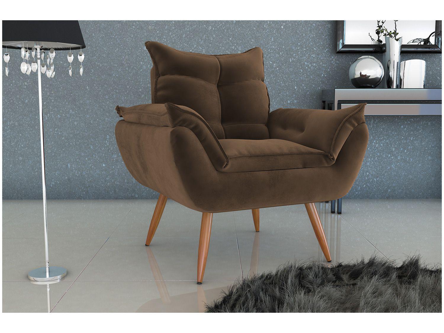 Poltrona Decorativa Moderna Matrix Tóquio
