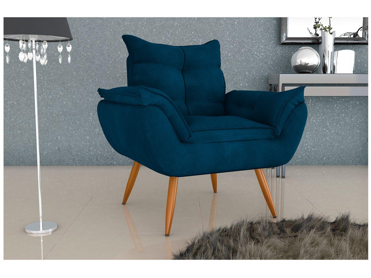 Poltrona Decorativa Moderno Matrix Tóquio