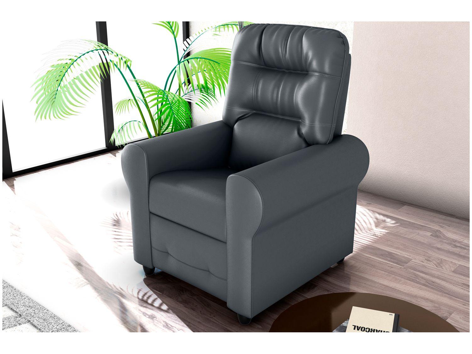 Poltrona Reclinável Moderna 2 Posições Matrix Caravelli