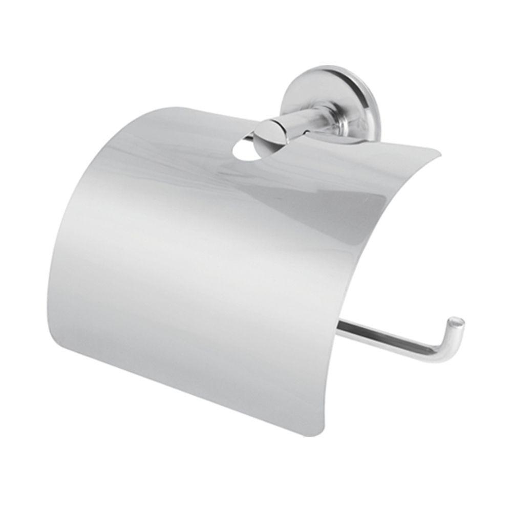 Porta papel higienico inox de parede com dupla fixação - Kit Bras ...