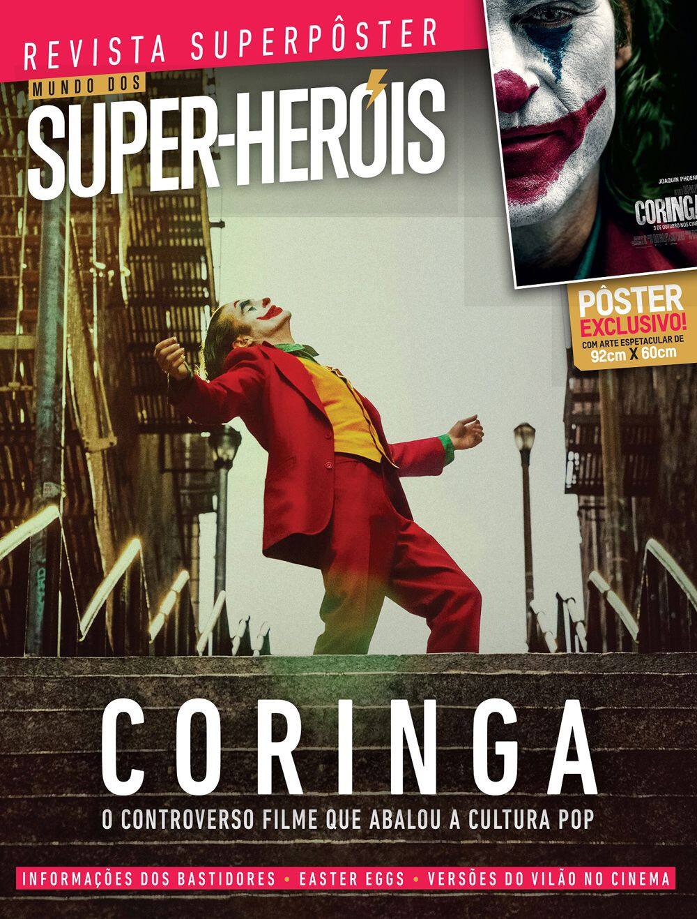 Pôster Gigante - Coringa - Editora Europa - Revista HQ - Magazine Luiza