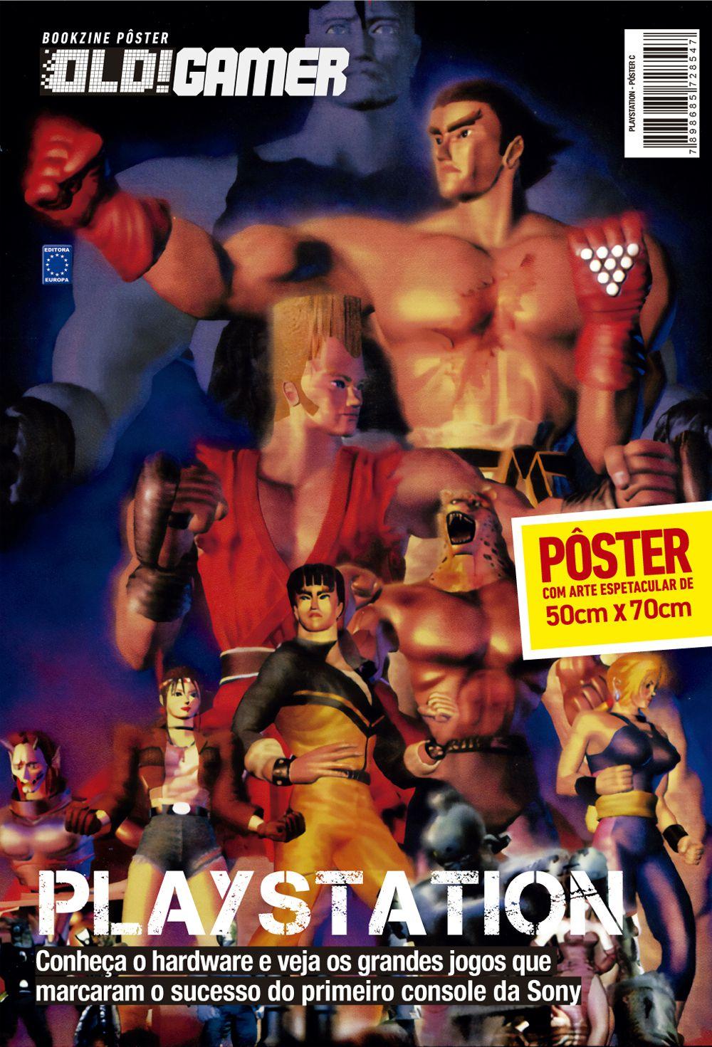 Superposter Old gamer Tekken Playstation 1